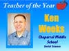 Walnut Valley USD honors the 2019-2020 Teachers of the Year during a virtual Salute to Teachers on October 21. 