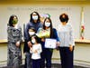 C.J. Morris Elementary parent volunteer Vivian Wuu honored with the Partner in Education Award on March 17. 