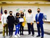 Board of Trustees honors Walnut Elementary fifth grader Alex Bugayong with the Super Star Student Award. 