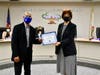 Chaparral parent volunteer Steven Samaniego was lauded with the Partner in Education Award.  