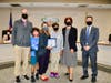 Walnut Elementary parent volunteer Alice Zaientz was recognized with the Partner in Education Award. 