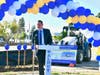 Superintendent Dr. Robert Taylor thanks community during Feb. 16 groundbreaking ceremony. 