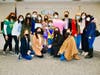 Westhoff Elementary parent volunteer Sandra Chen receives the Partner in Education Award on Feb. 16. 