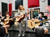 Keeping the Beat! Chaparral Middle School receives instrument donation for new Modern Band program on April 23. 