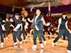 Diamond Bar High dance team performs at first day pep rally on August 8. 
