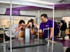 Science classrooms were open for guided tours following the ceremony on Sept. 21. 