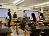 Science classrooms were open for guided tours following the ceremony on Sept. 21. 