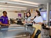 Science classrooms were open for guided tours following the ceremony on Sept. 21. 