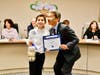 Celebrating Success! Trustees recognized Quail Summit Elementary fifth grader Cruz Coronado with Super Star Student Award during the November 2 meeting.  