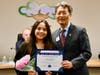 Panther Pride! Trustees celebrated South Pointe Middle School 8th grader Caitlyn Morales with the Super Star Student Award during the November 2 meeting. 