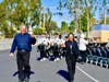 Strike up the Band! Diamond Bar High Thundering Herd Band, under the direction of Steve Acciani and Marie Santos, opens ceremony for the new Instrumental Music Building on Feb. 4. 