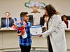 WVUSD Trustees honor C.J. Morris Elementary fifth grader Isaac Torres with the Super Star Student Award during the Feb. 15 meeting