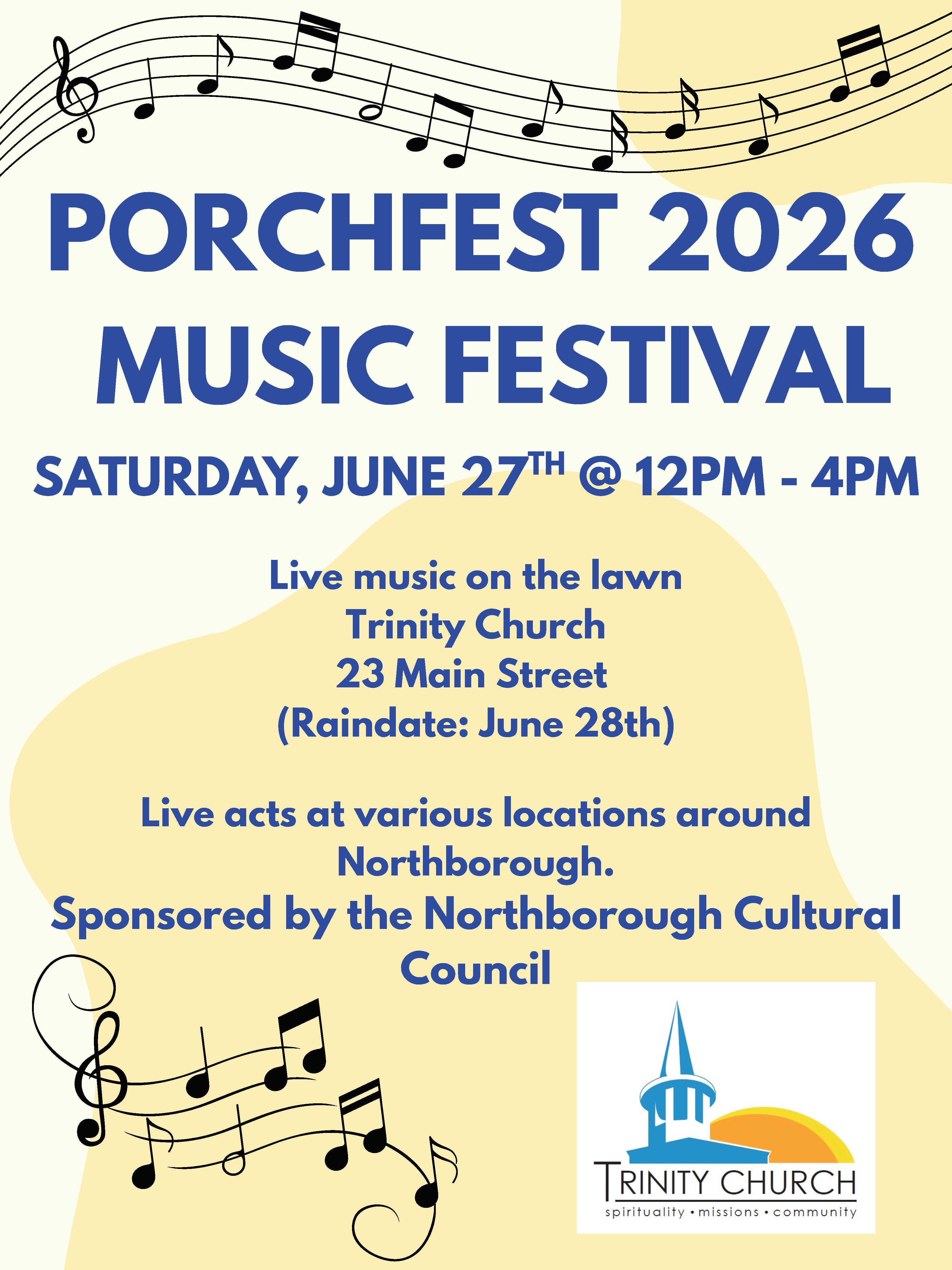 Porchfest Music Fest 2026