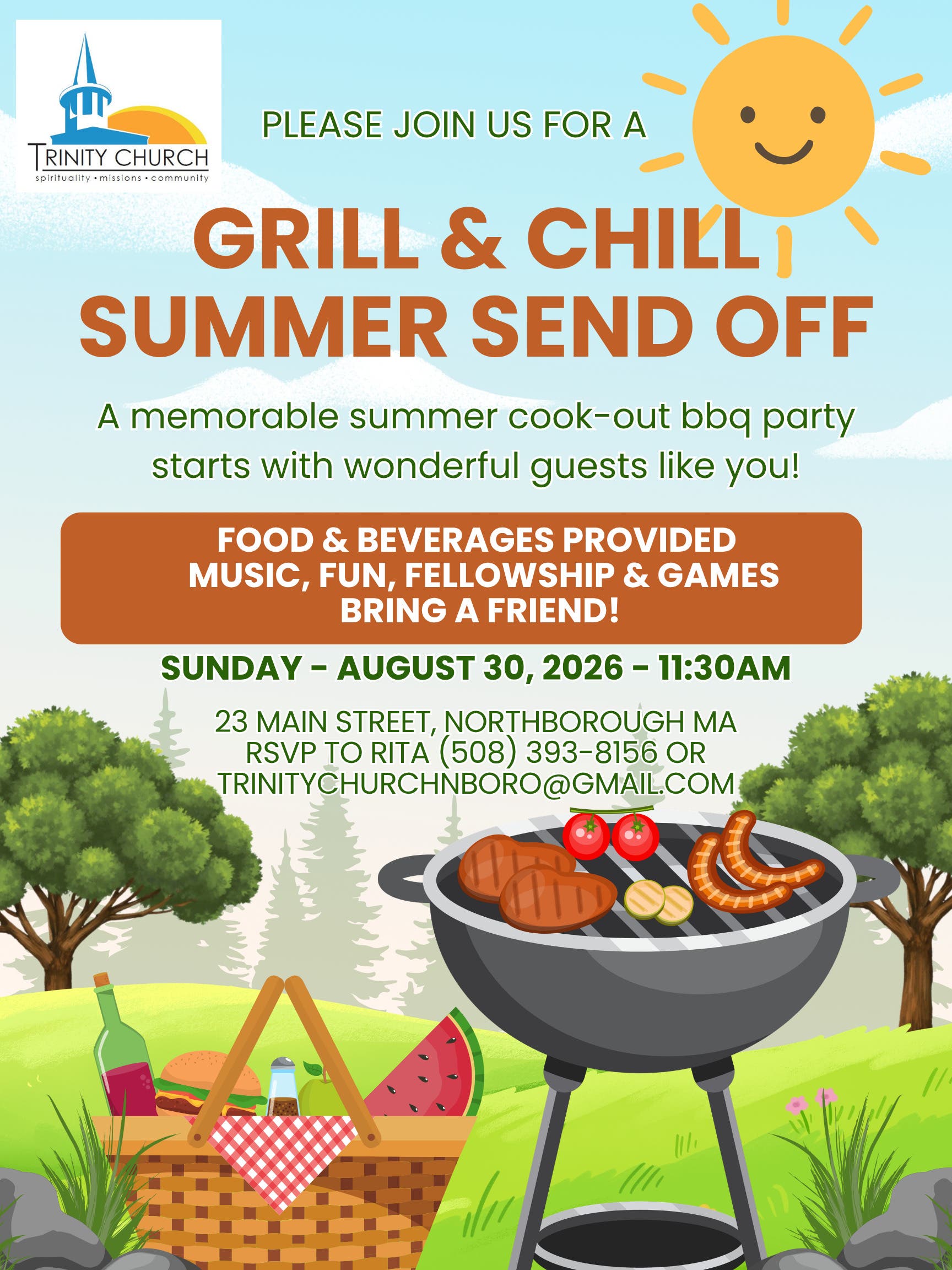 Grill & Chill Summer Send Off