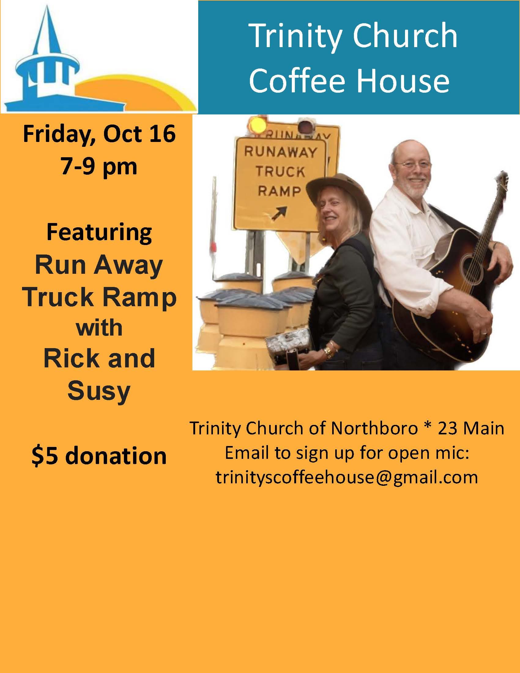 Trinity's Coffee House / Open Mic