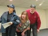 Cathleen Lutz, Jil Robinson and Paul Safyan investigating a mysterious break-in at their Chicago Apartment