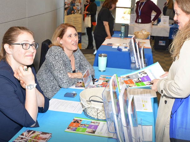 Attendees Visit Last Year's Resource Expo