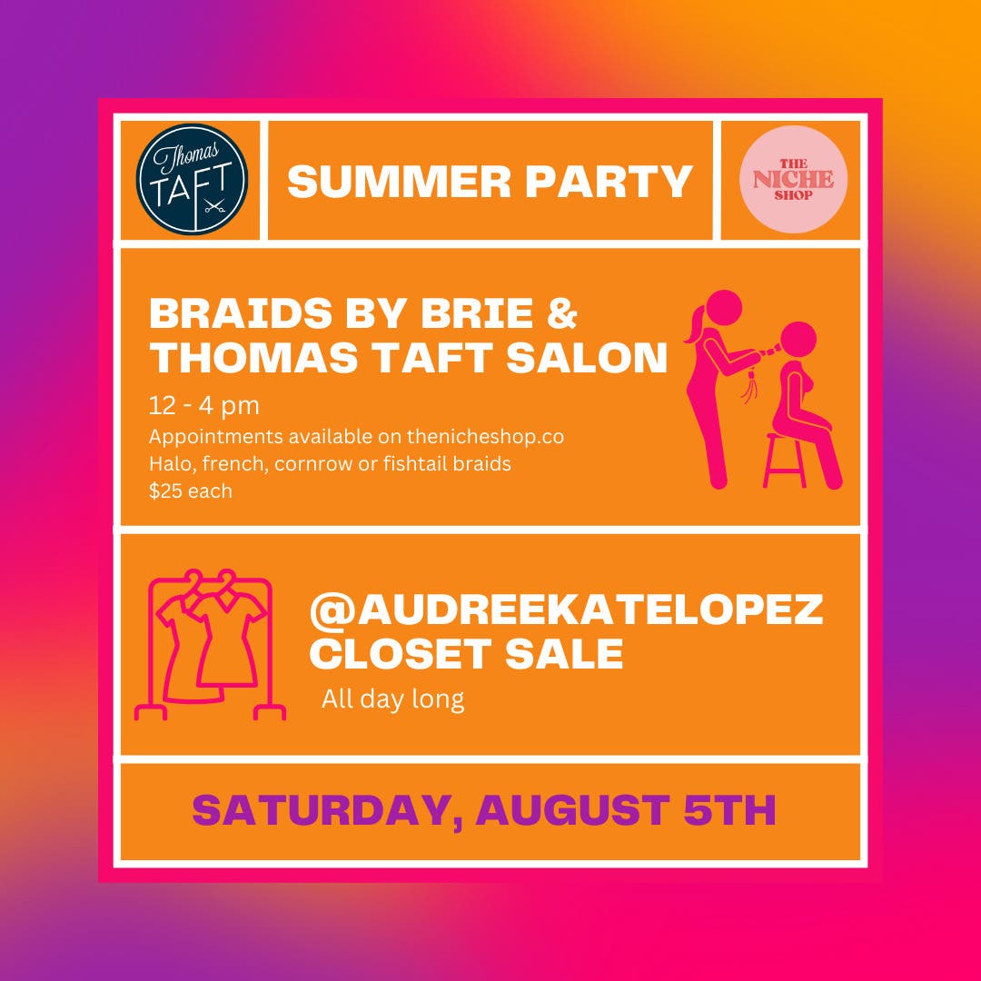 Aug 5 Braid Bar The Niche Shop Upper West Side, NY Patch