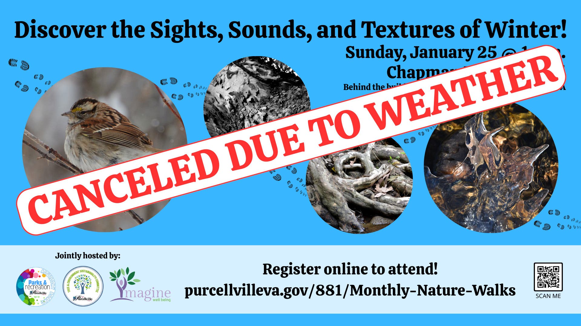 CANCELED - Sensory Immersion in Winter