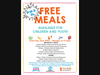 English Summer Foods Poster