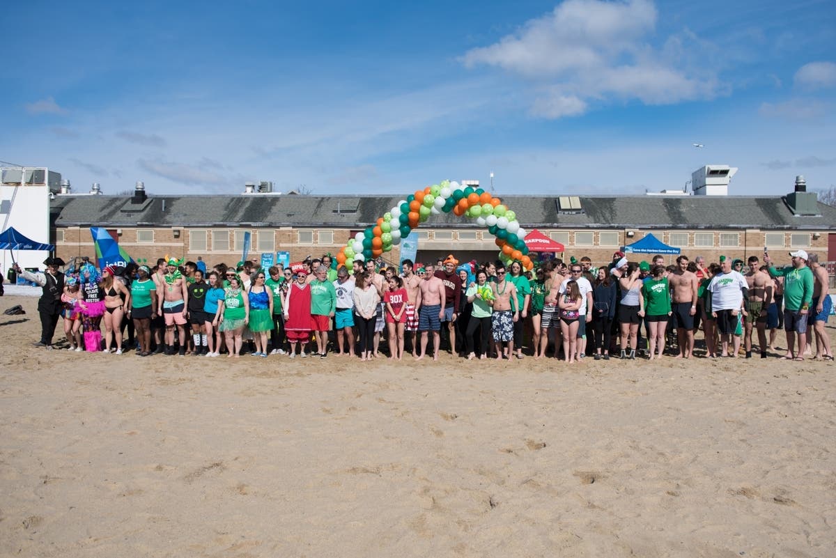 Group Shot on the Beach 1