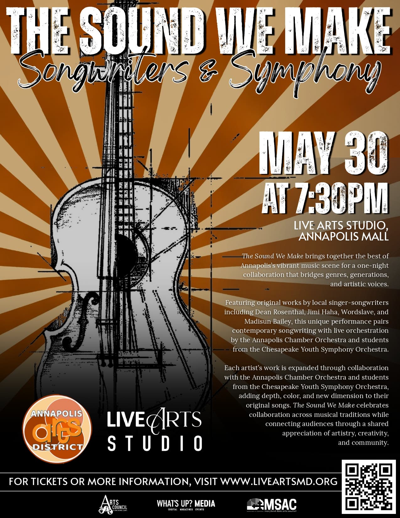 Live Arts Maryland Presents The Sound We Make