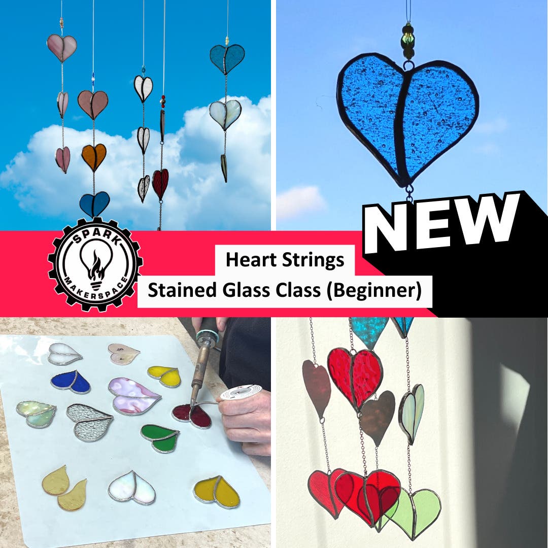 May 22 | Heart Strings Stained Glass Workshop (Beginner) 5/22 | New ...