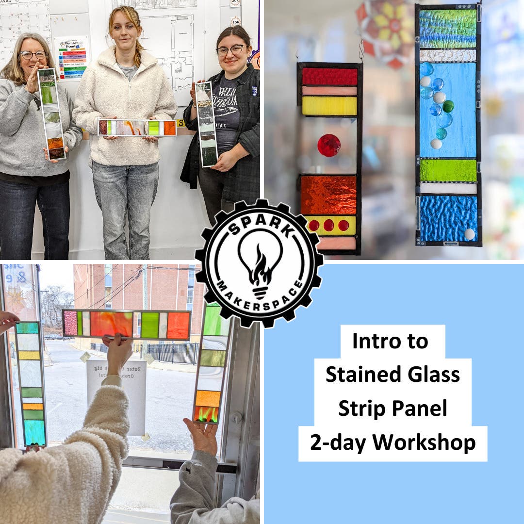 Apr 15 | Intro to Stained Glass: Strip Panels 2-day Workshop (4/15+4/16 ...