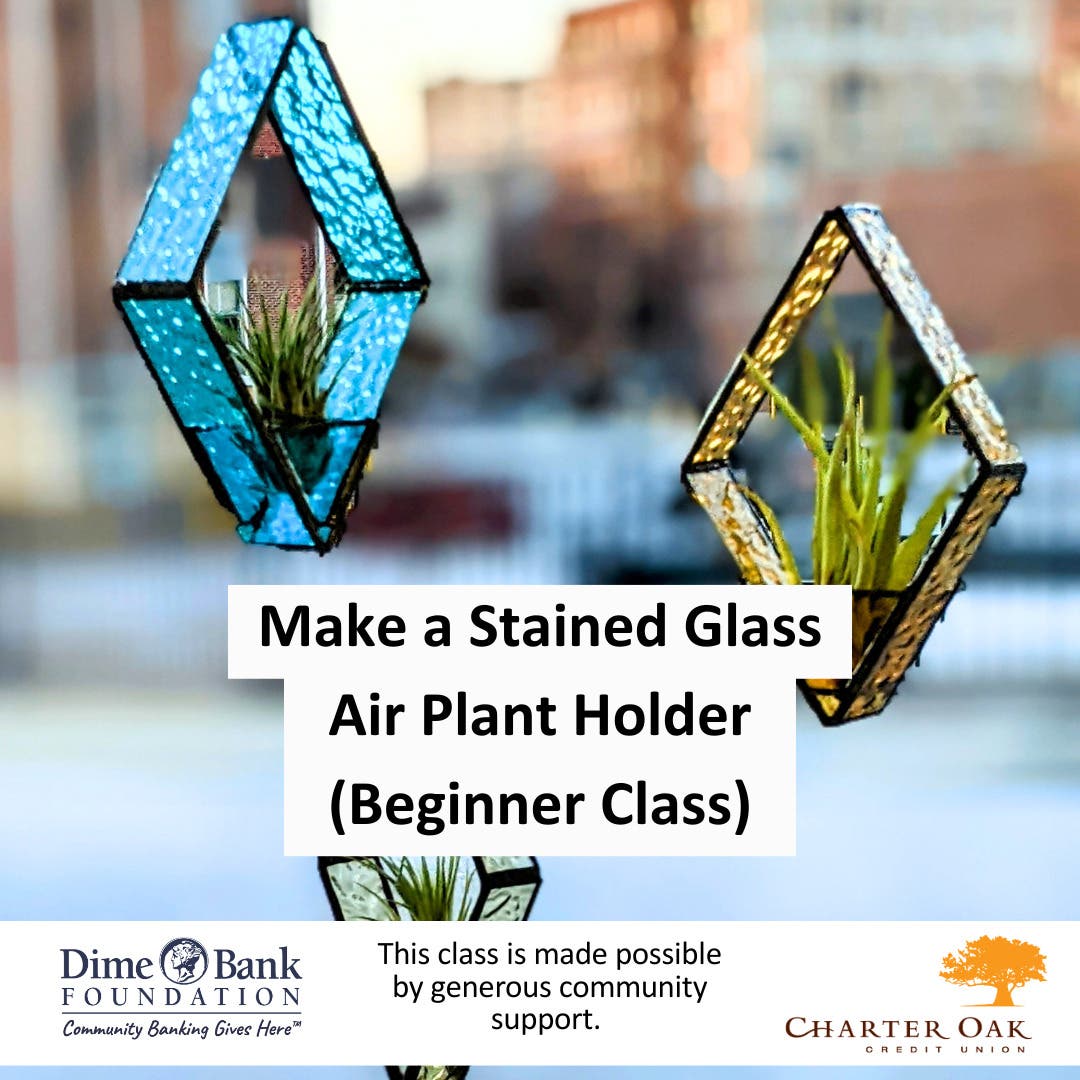 Make a Stained Glass Air Plant Holder