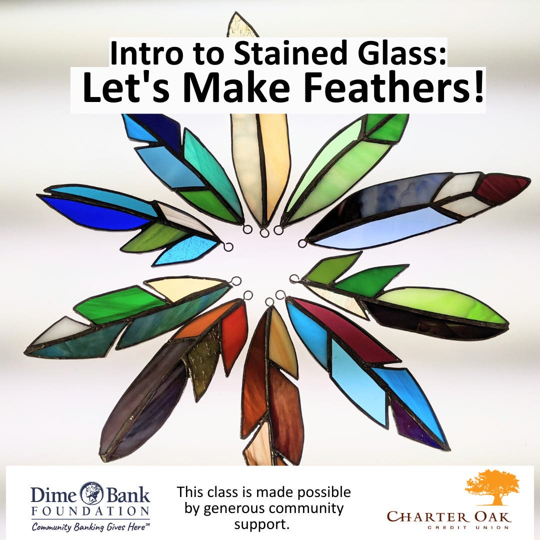 Intro to Stained Glass: Let's Make Feathers!