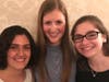 Mercedes Sanoja-Suarez, Rebecca Brennan and Maria Del Po each received a Dream It, Be It Scholarship.