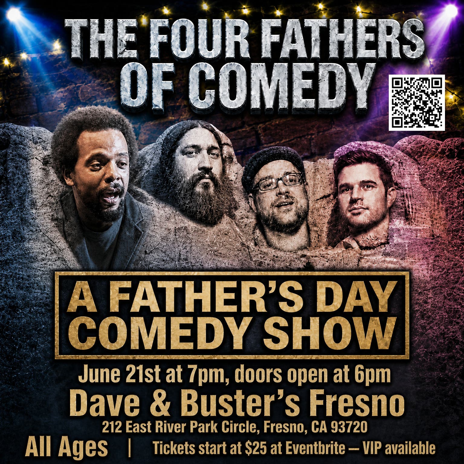 The Four Fathers of Comedy A Fathers Day Comedy Show