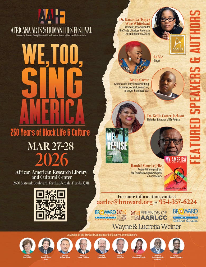        The African-American Research Library and Cultural Center Presents                           