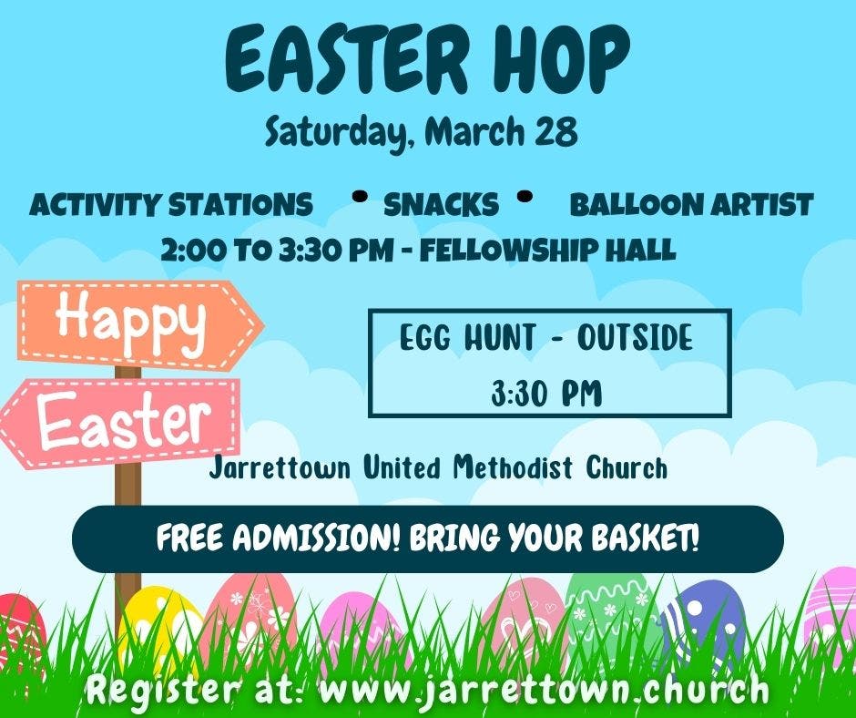 JUMC Easter Hop