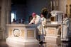 Anointing the altar