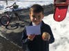 Third grade student & St. Catherine of Siena parishioner Sammy loves it when he gets presents in the mail. He made cookies to surprise his mailman.