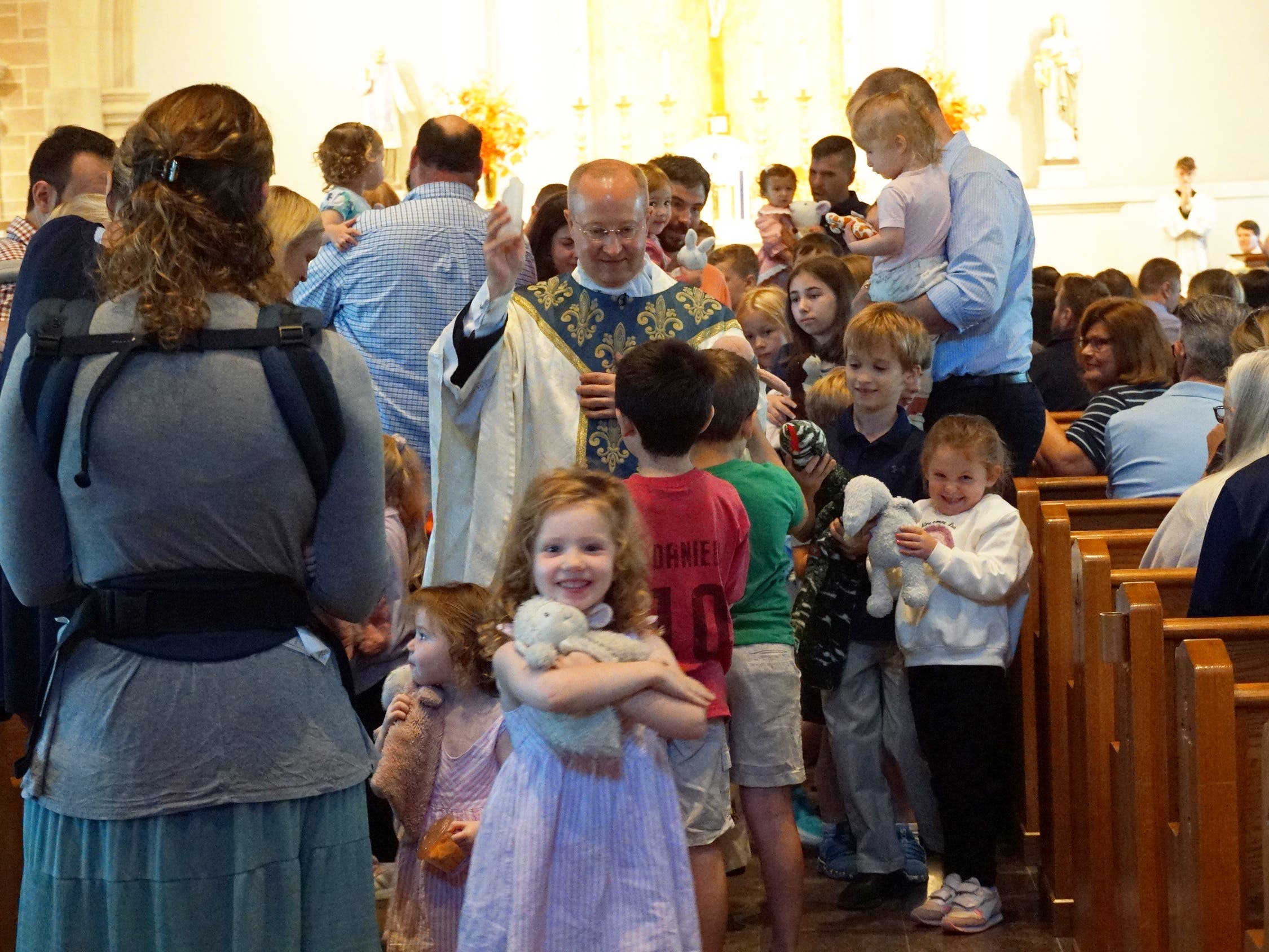 Blessing of Stuffed Animals