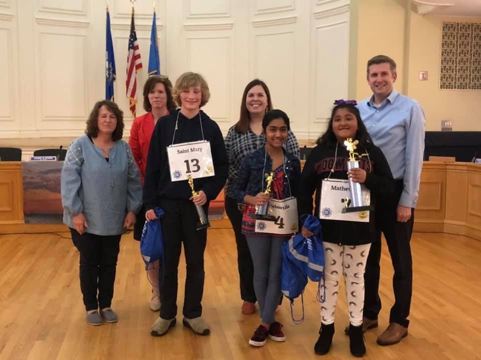 35th Annual Citywide Spelling Bee Winners | Milford, CT Patch