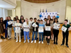 Thirteen 5th and 6th graders from MPS and St. Mary School participated in the Citywide Spelling Bee