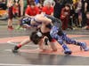 Victor Lomme of Nashua Boys & Girls Club, defeats Wes Steinrick from Amherst Middle School en route to a second consecutive NHWAY State Championship
