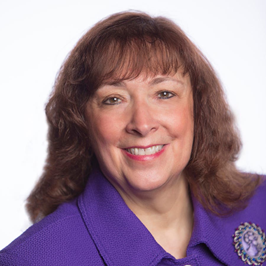 Sandi Kriebel, National President of the VFW Auxiliary