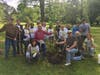 Planting of the Redwood Tree to celebrate 90 years of open green space in McMichael Park.  Happy Birthday!