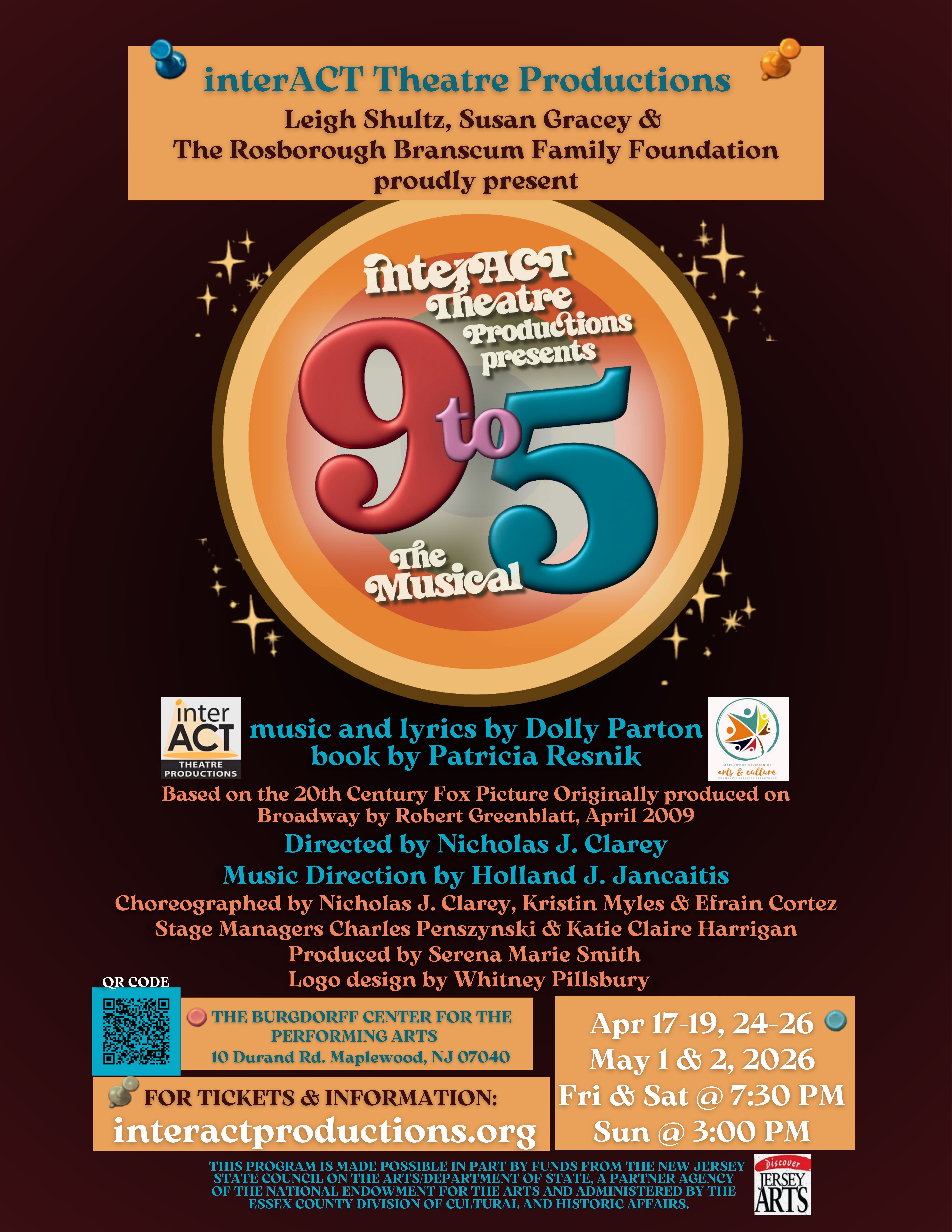 interACT Theatre Productions Presents 9 to 5: The Musical