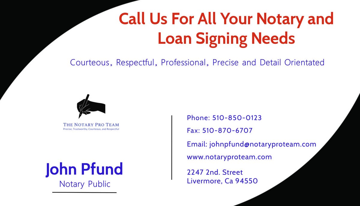Notary Pro Team-John The Notary