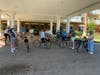 Covenant Living at the Holmstad residents gear up to hit the trails.