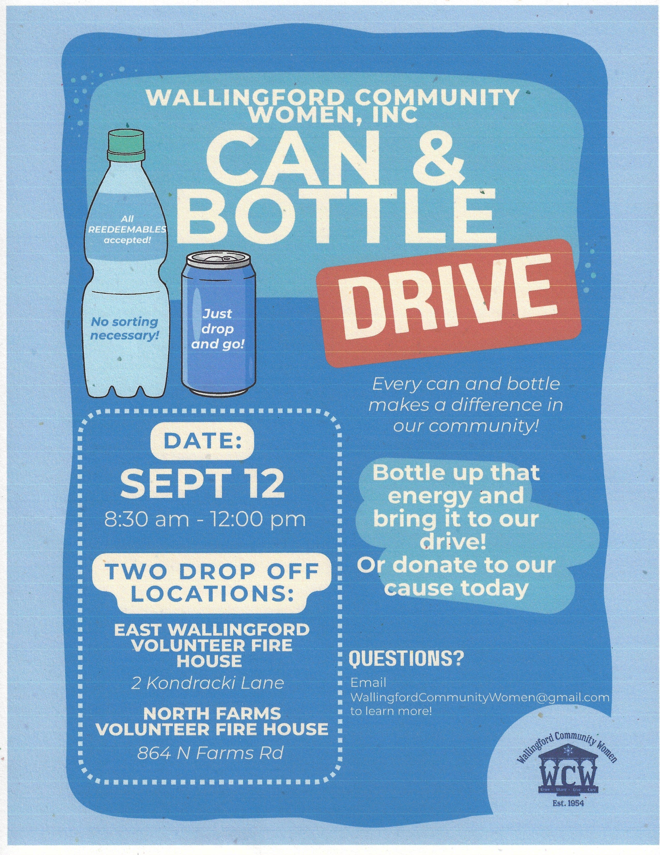 Can & Bottle Drive