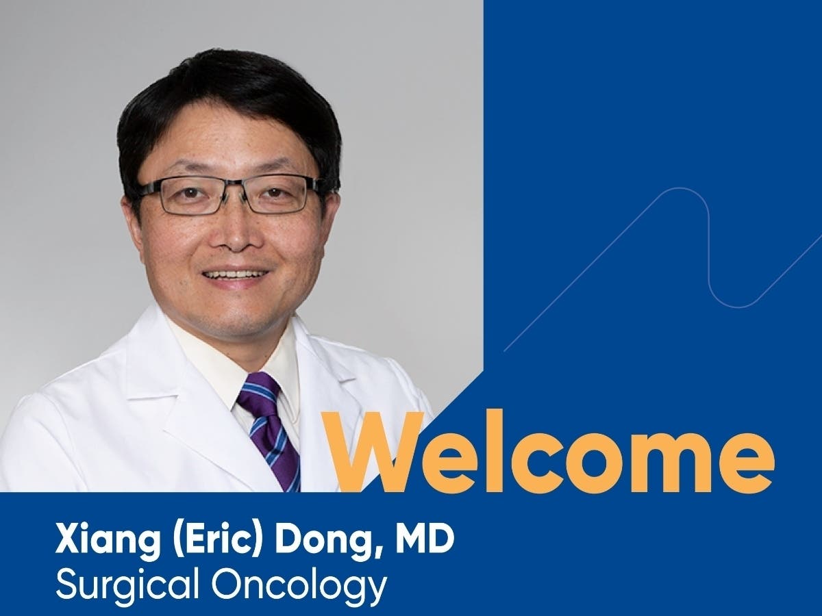 Dr. Xiang (Eric) Dong, Surgical Oncology, Nuvance Health