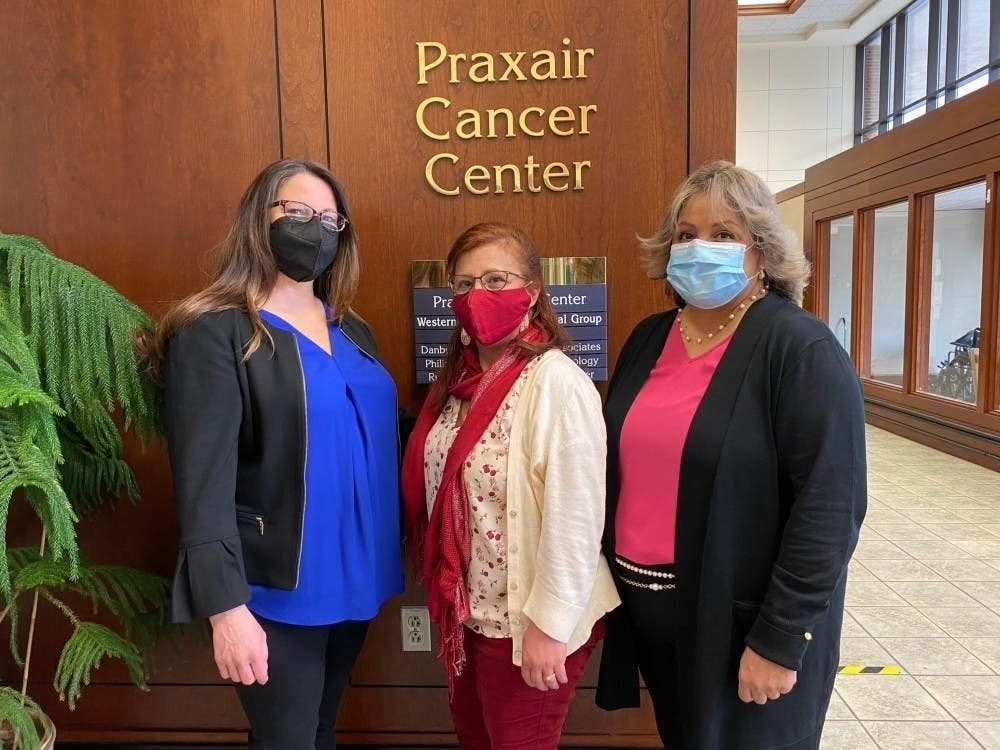 (Left to Right) Early Detection Program Team: Lisa Alves, Katie Hernandez and Alba Wong