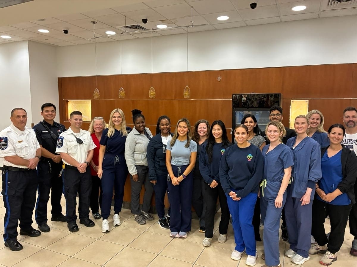 Members of the Norwalk Hospital stroke team.