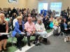 JASN Inspiration Center event speakers included (from left) Sandi Milton, JASN board chair and Nevada State Bank SVP/marketing communications and events; Las Vegas Mayor Carolyn Goodman; Clark County Commissioner Tick Segerblom; and Rep. Dina Titus.